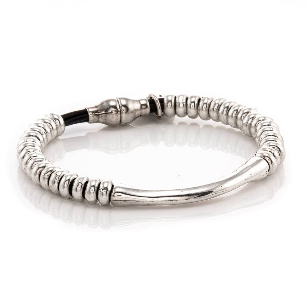 Classic Sterling Silver Plated Bracelet