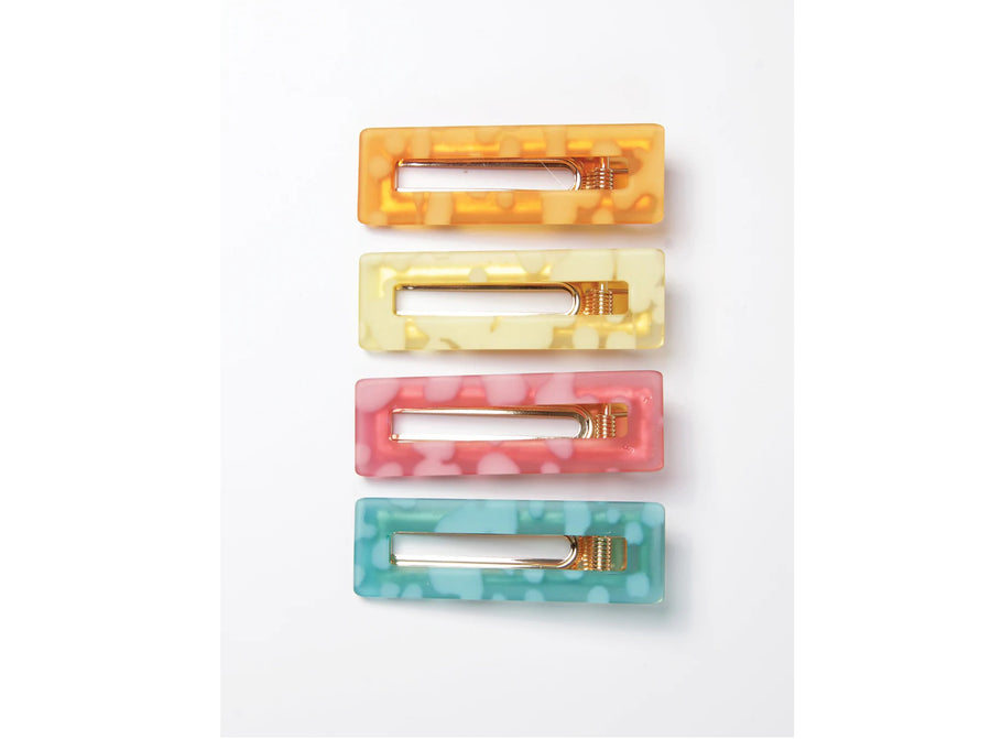 Oasis Spring Opaque Clips (4 pack)