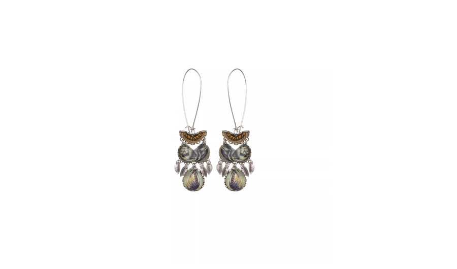 Fields Of Gold, Amanda Earrings by Ayala Bar