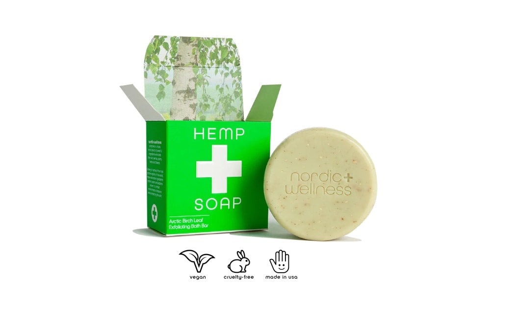 Nordic Wellness Hemp Soap Bar 4oz.