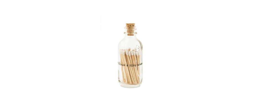Apothecary Mini Match Jar - Poetry