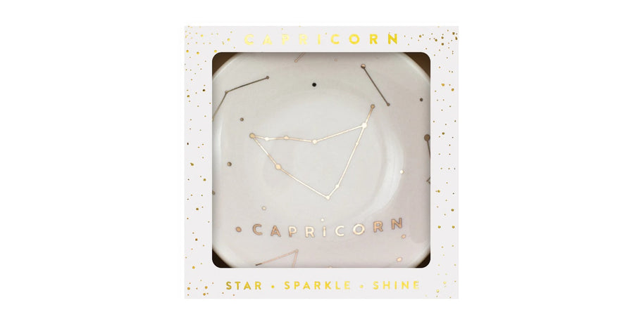 Zodiac Dish - Capricorn (Dec 22 - Jan 19)