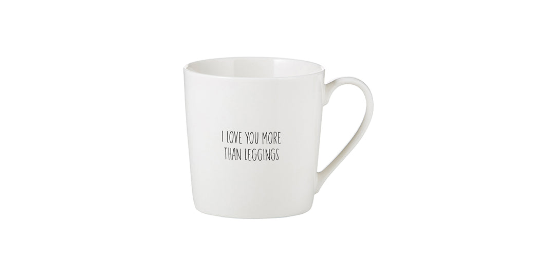 More Than Leggings Café Mug