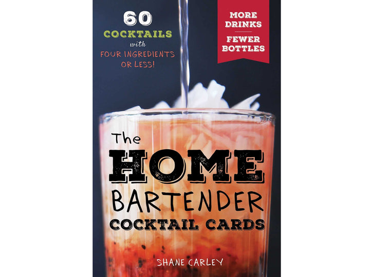 Home Bartender Cocktail Cards