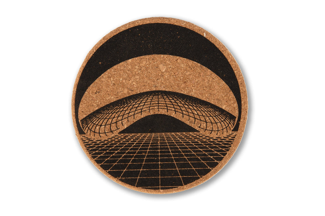 The Bean Cork Coaster