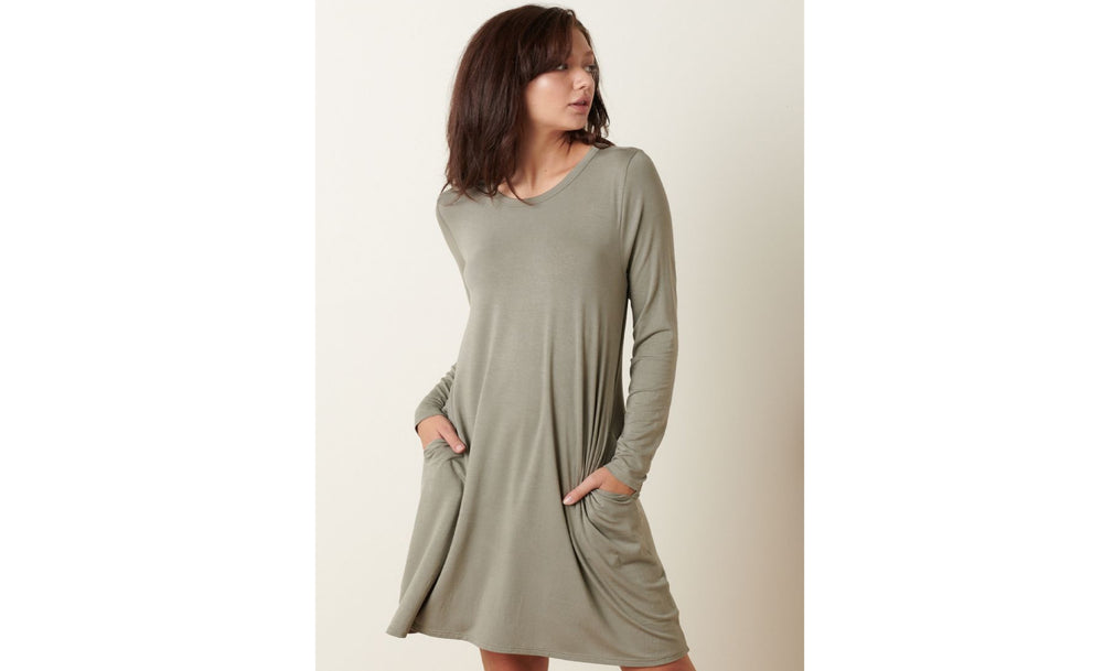 Sage Shift Dress/Tunic