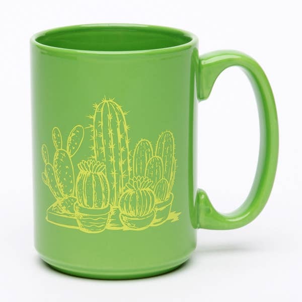 Cactus Ceramic Coffee Mug