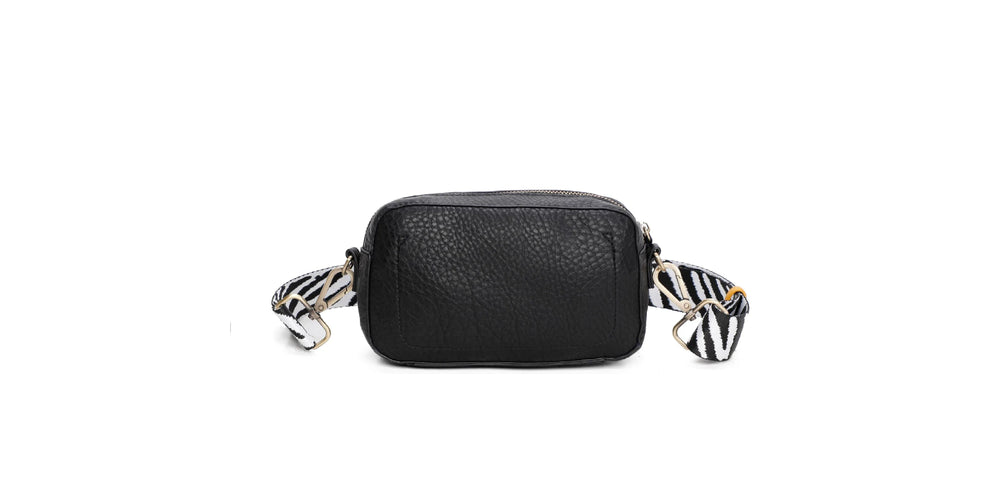 Black Sustainable Betty Crossbody by Ampere Creations