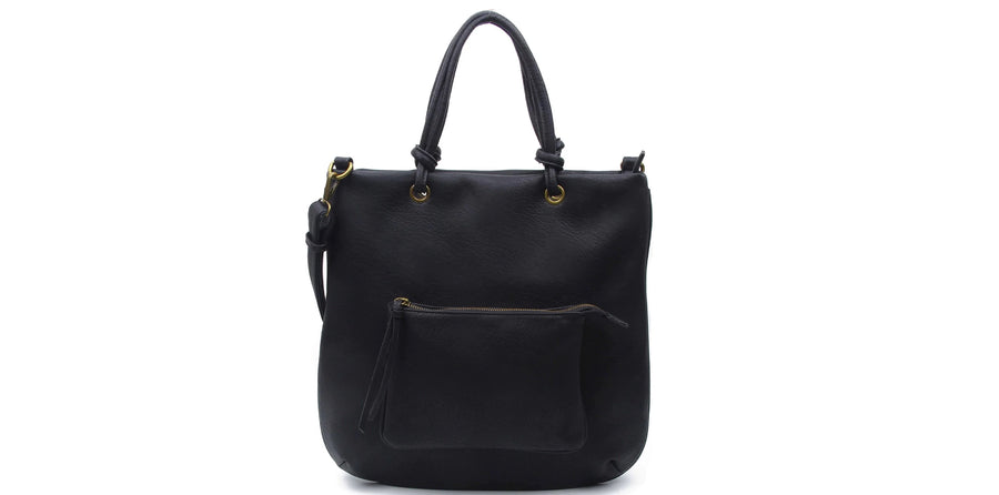 The Addison Tote in Black