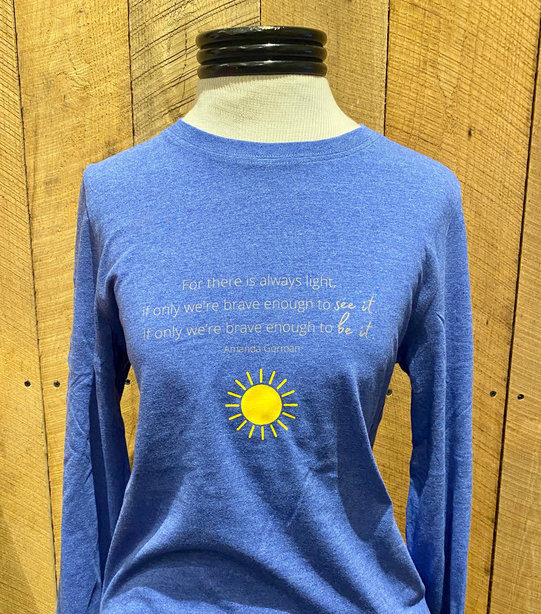 Amanda Gorman Quote Long Sleeve T-shirt