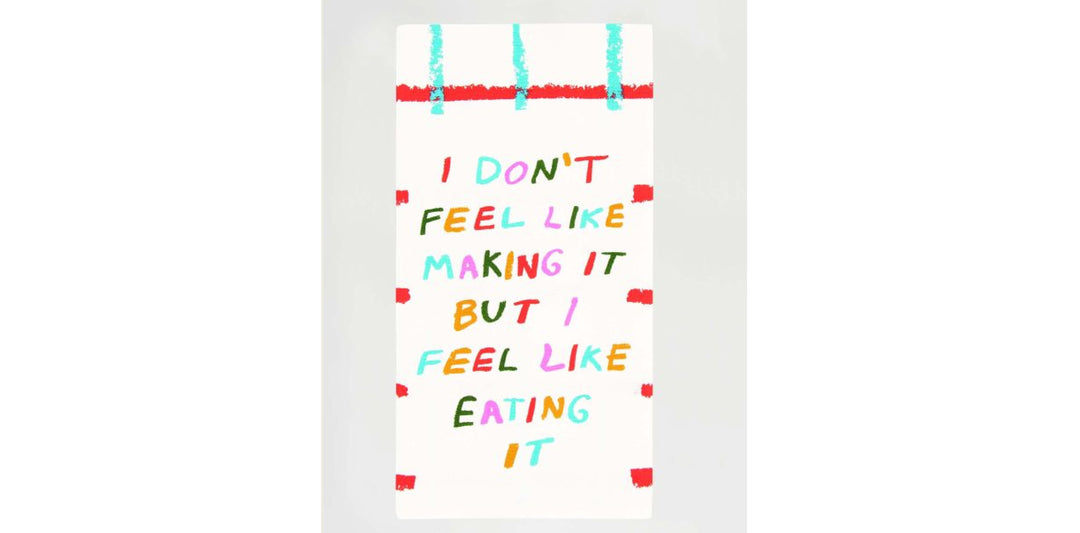 'Don't Feel Like It' Dish Towel