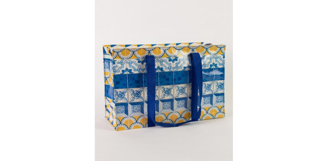 Painted Tiles Shoulder Tote