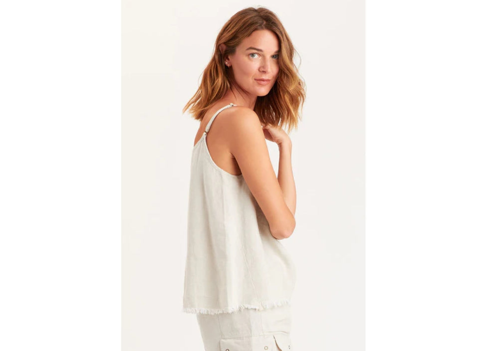 Faustina Tank in Oatmeal