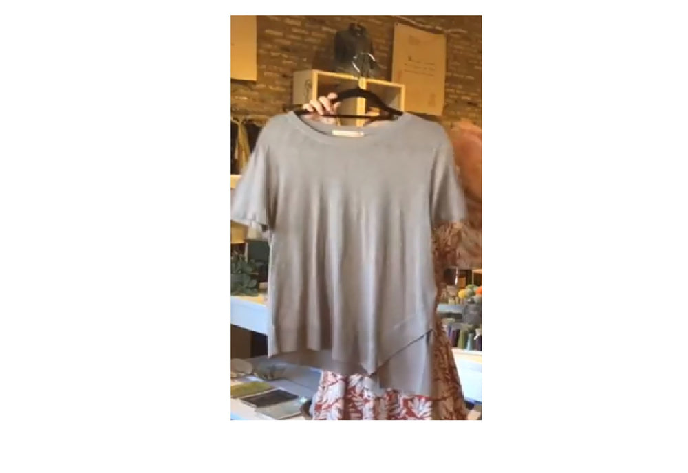 Lettie Tee in Frost