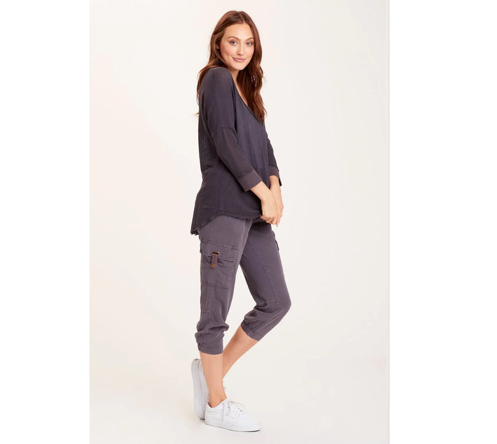 Fenton Crop Pant in Griffin Pigment
