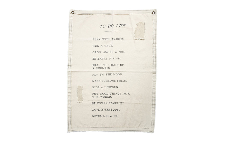 To Do List Wall Tarp