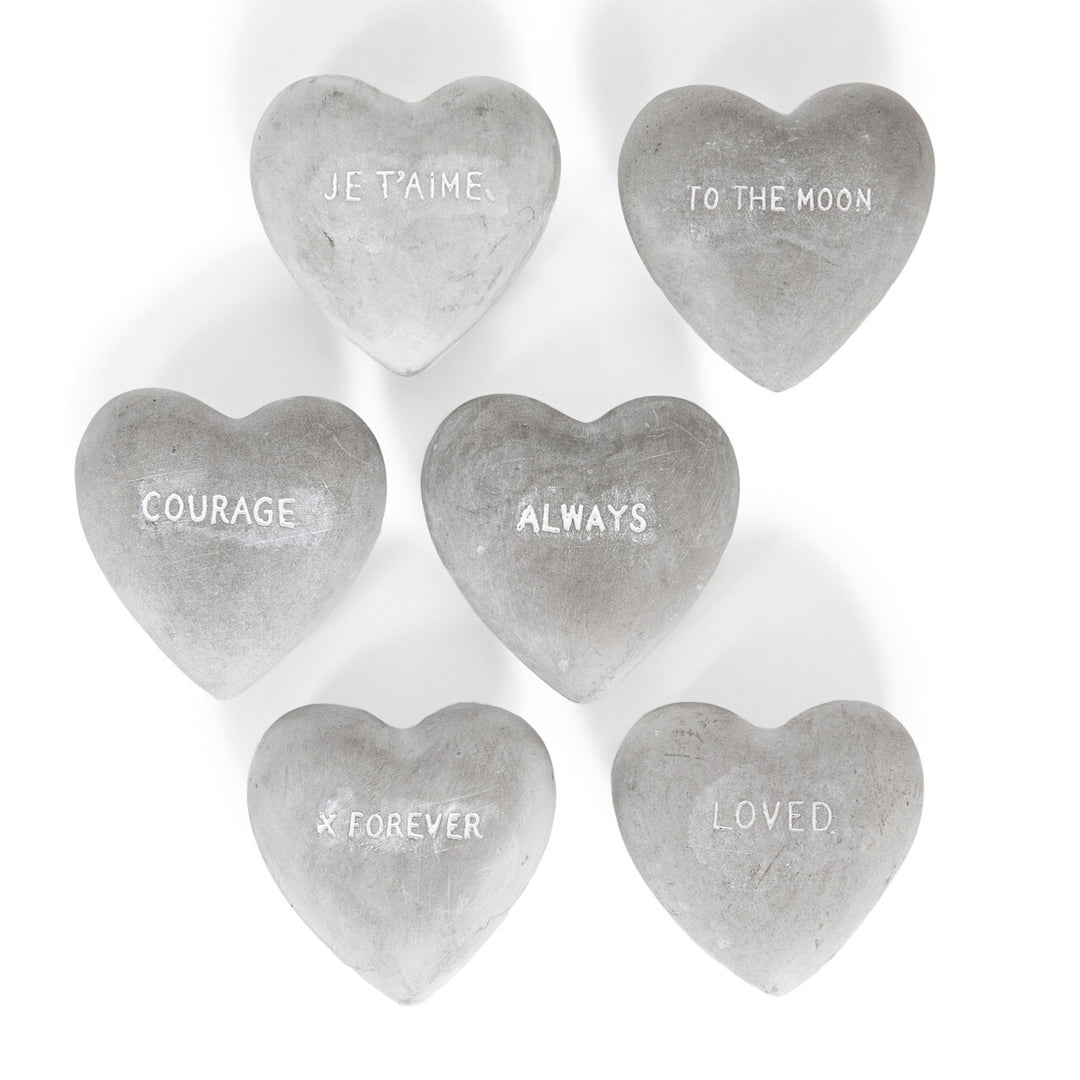 Heart Shaped Stones (assorted)