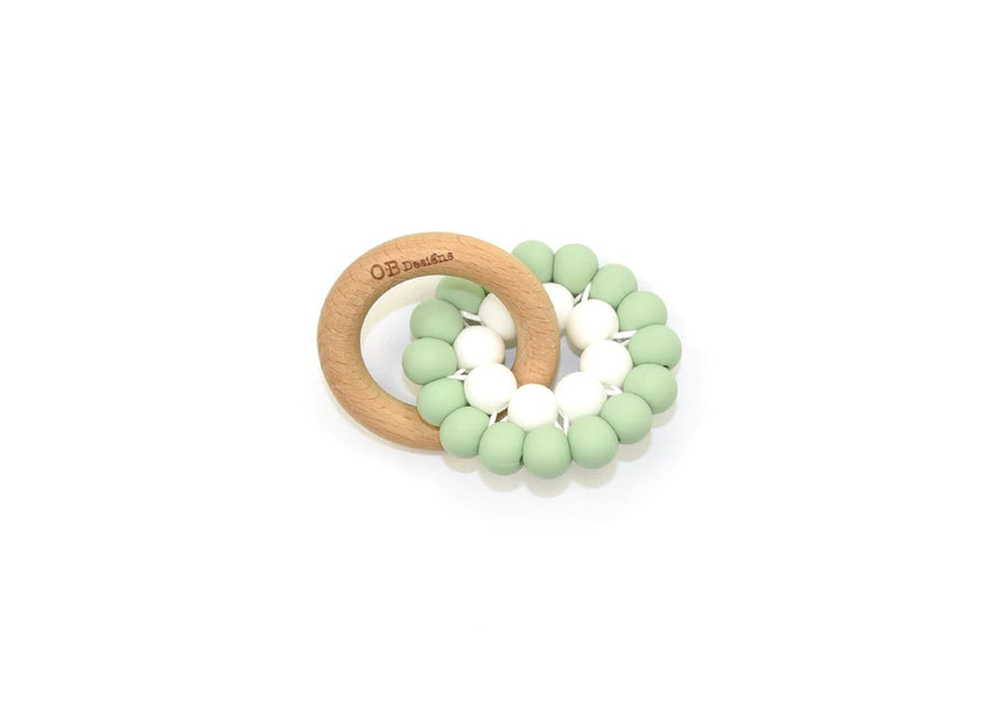 Eco-Friendly Teether in Mint