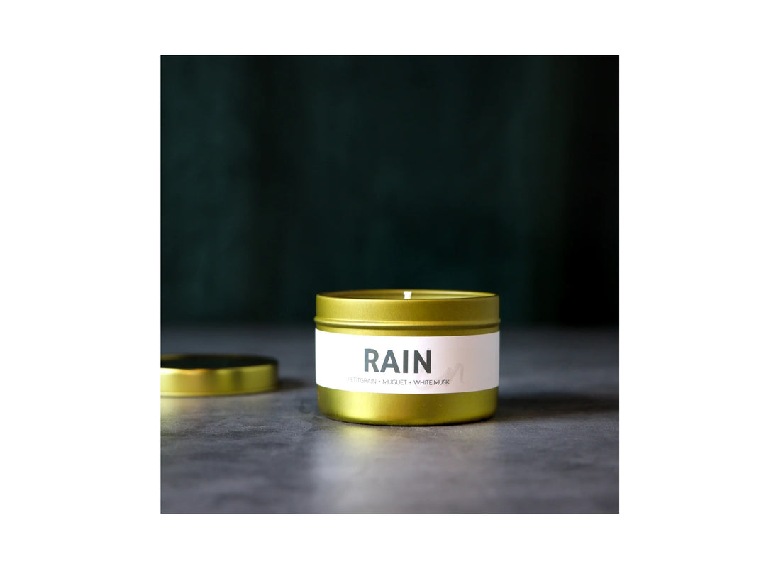 Rain 4oz. Travel Tin Candle