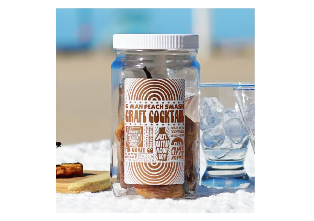 Craft Cocktail Kit - 6 Man Peach Smash