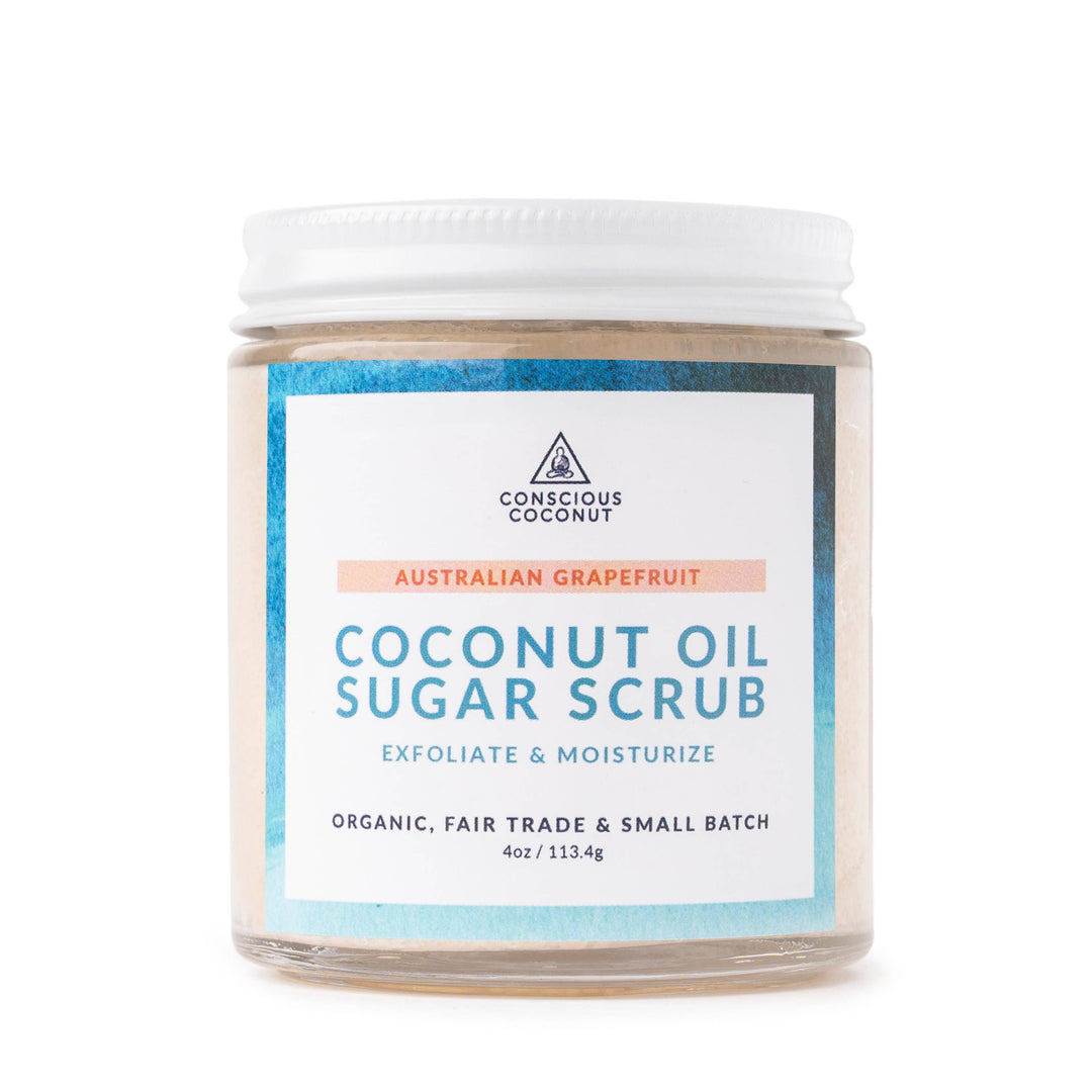 Organic Coconut Oil Sugar Scrub in a NEW Scent for Spring!