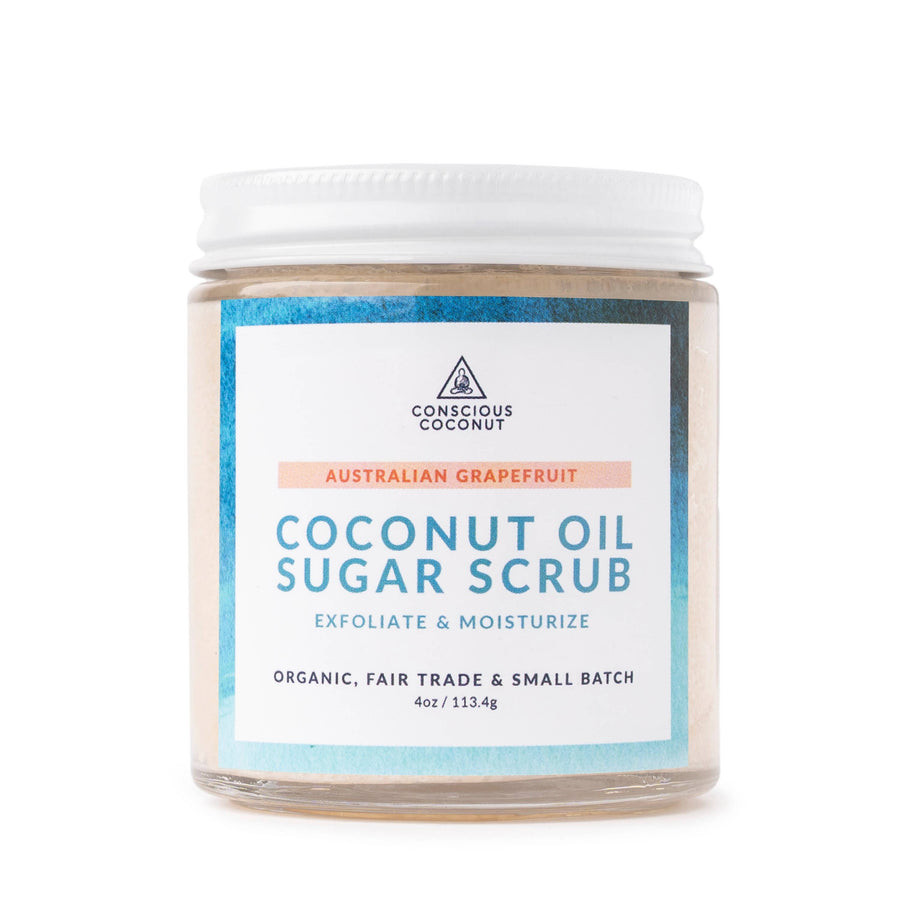 Organic Coconut Oil Sugar Scrub in a NEW Scent for Spring!