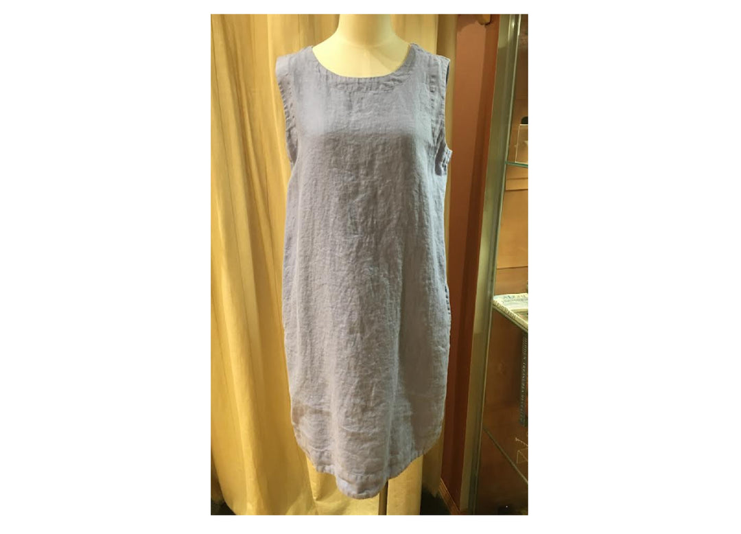 Linen Shift in French Lavender