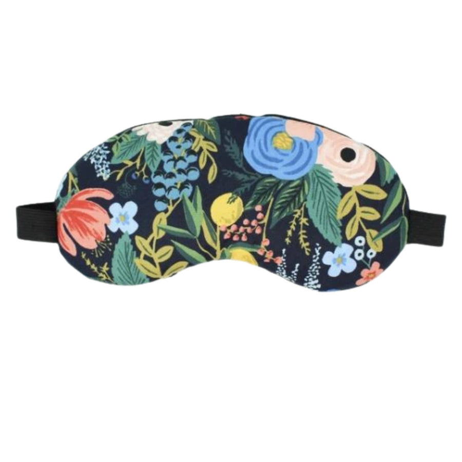 Eye Mask in Navy Floral