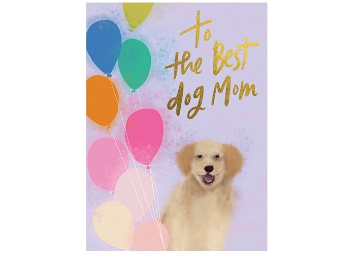 Best Dog Mom Card