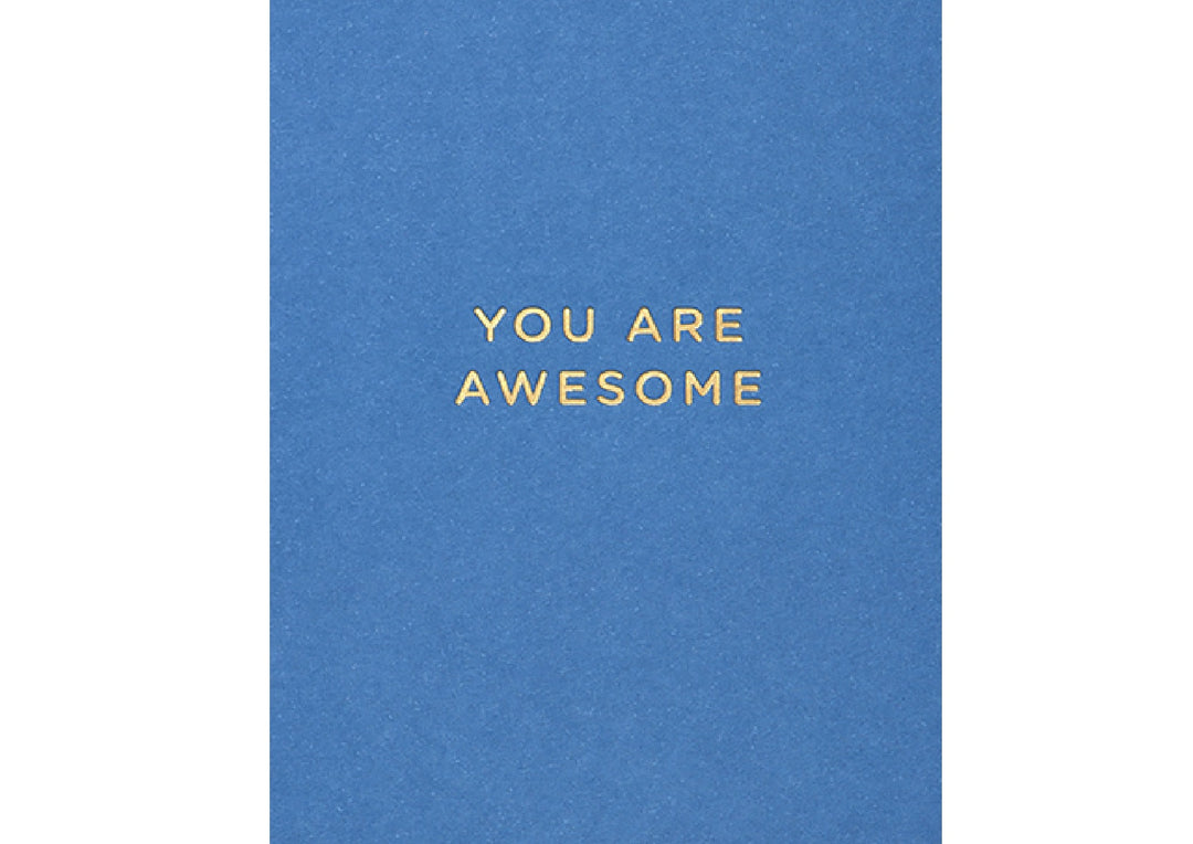 You Are Awesome Birthday Card