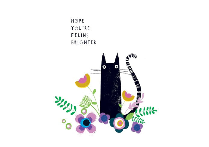 Feline Brighter Card