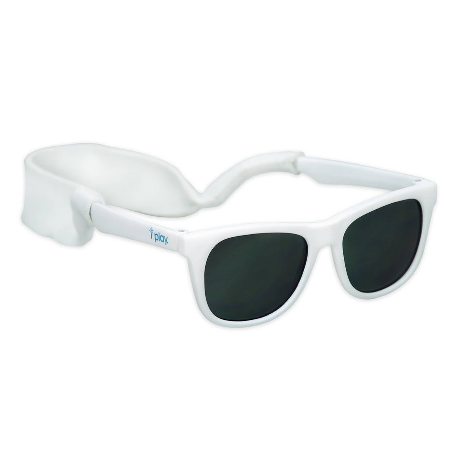 Flexible Sunglasses in White for 0-24 Months