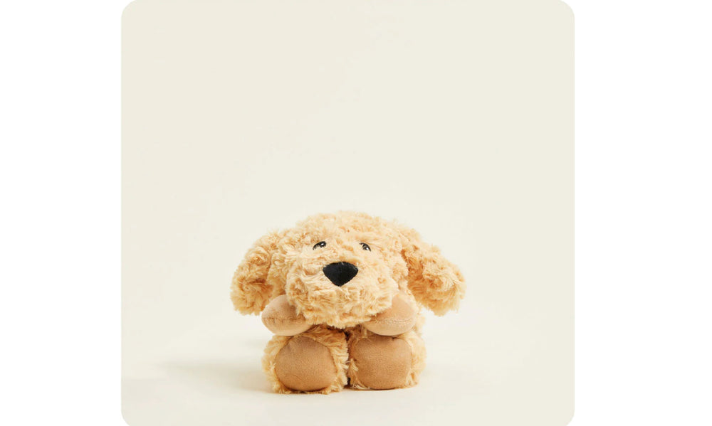 Golden Dog Lavender Scented Plushie Wrap