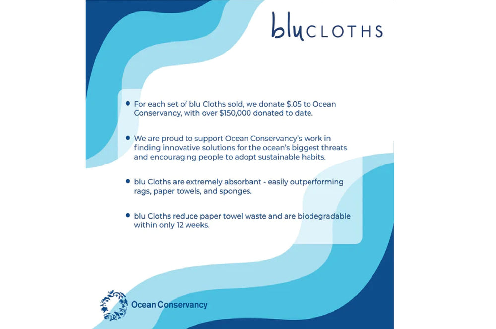 2-Pack Eco-Friendly BluCloths in Three Beets