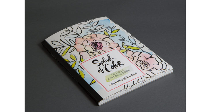Splash of Color Painting & Coloring Book