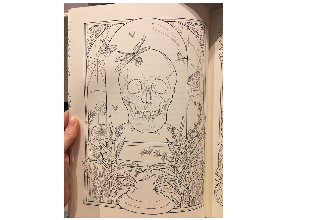 Tattoo Wonderlands: A Coloring Book