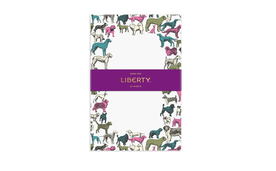 Liberty Dog Memo Pad - 60 Sheets