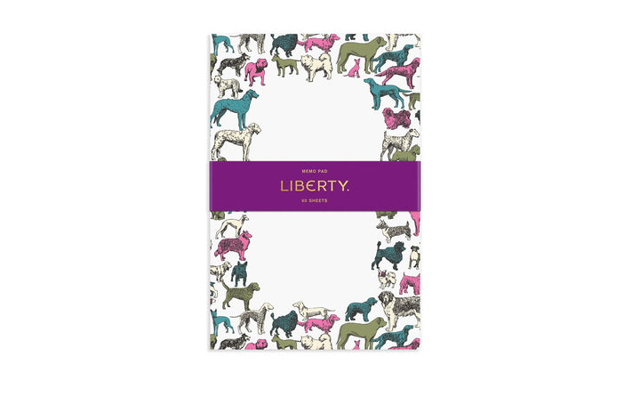 Liberty Dog Memo Pad - 60 Sheets