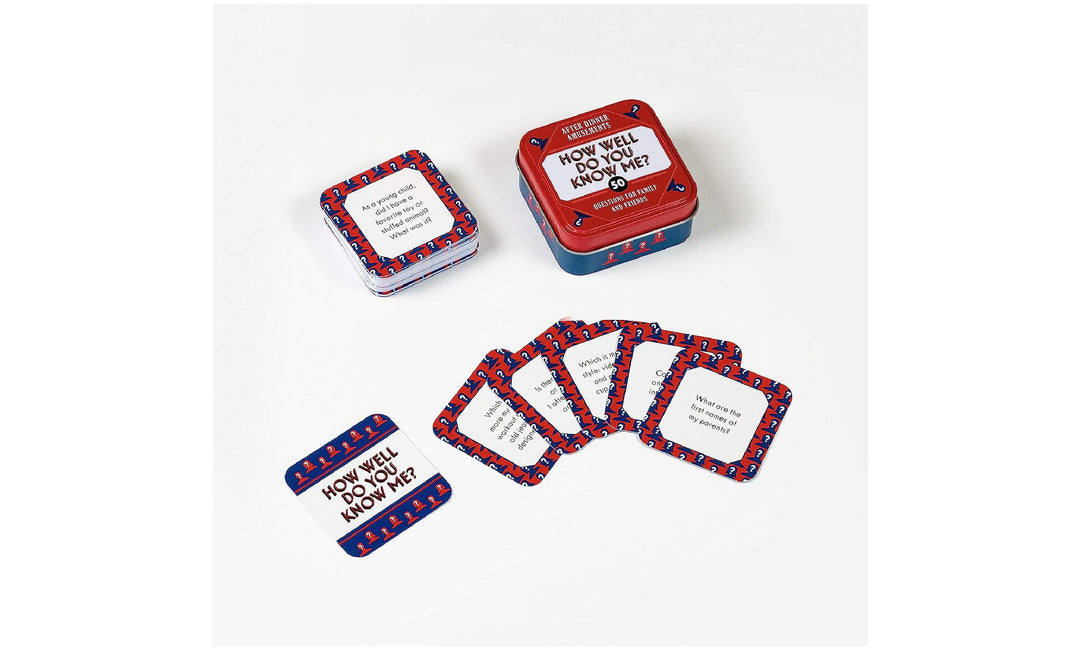 After Dinner Amusements: How Well Do You Know Me?