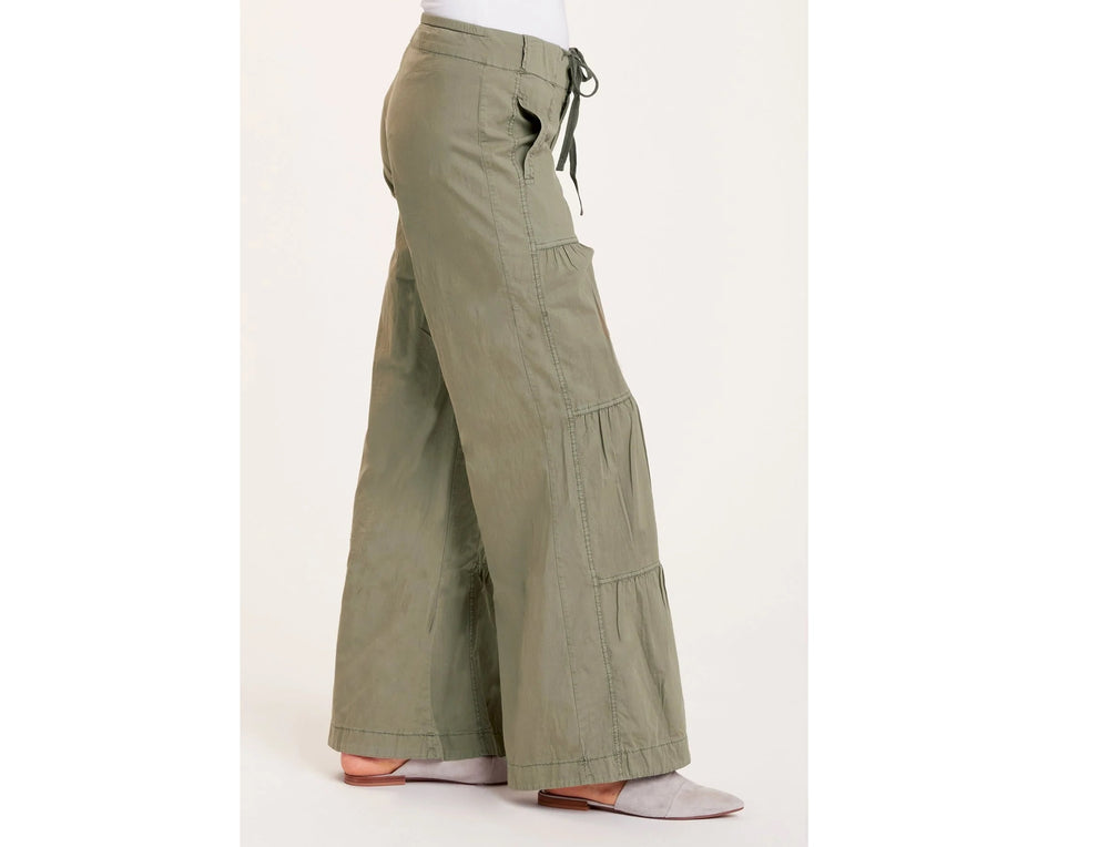 Green Terrace Wide Leg Pant