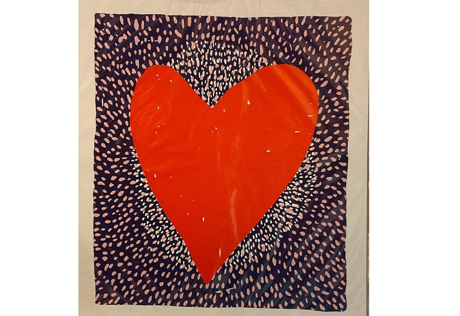Bursting Heart - Hammerpress 12x12 print